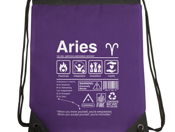 Aries Label
