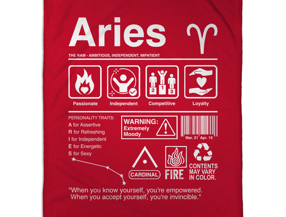 Aries Label