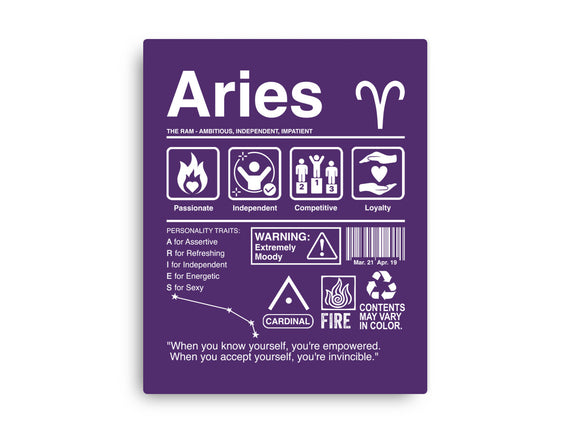 Aries Label