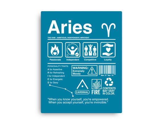 Aries Label