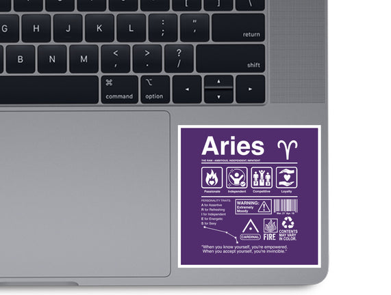 Aries Label