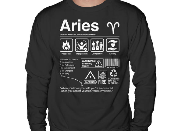 Aries Label