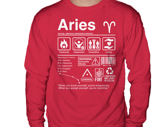 Aries Label