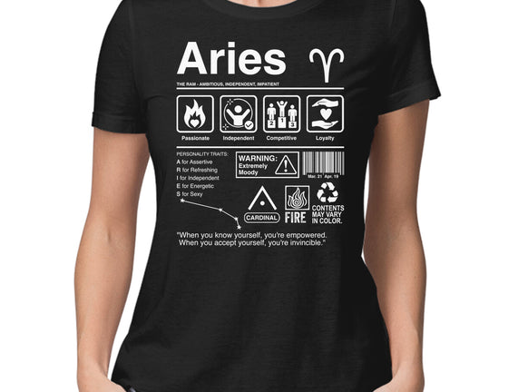 Aries Label