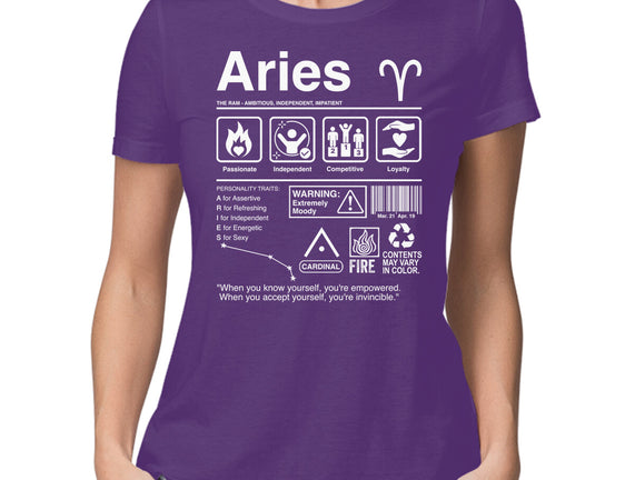 Aries Label