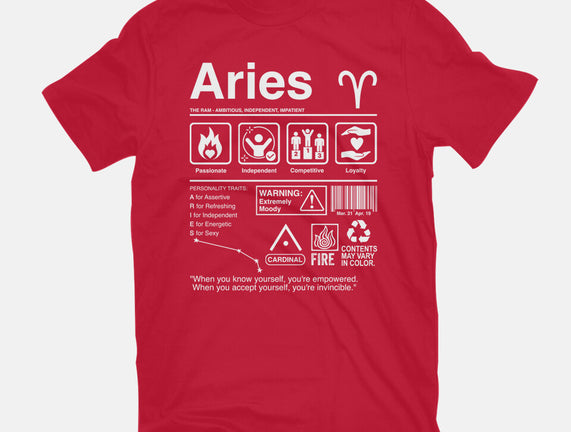 Aries Label