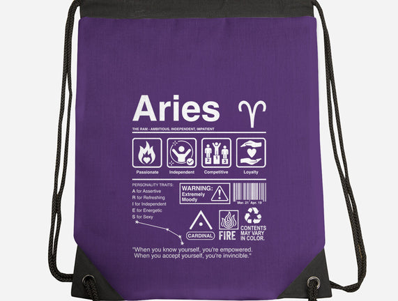 Aries Label