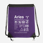 Aries Label-None-Drawstring-Bag-DrMonekers