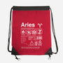 Aries Label-None-Drawstring-Bag-DrMonekers