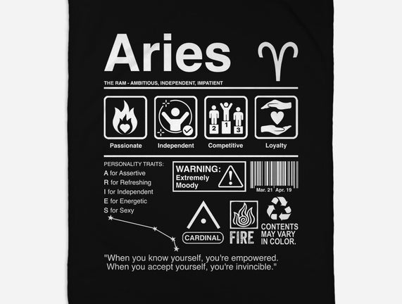 Aries Label