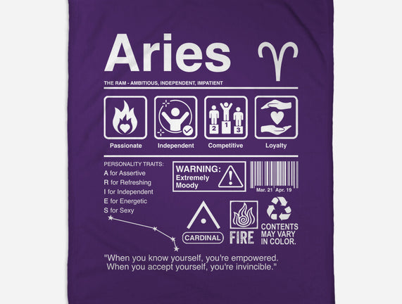Aries Label