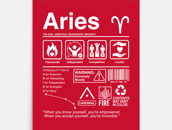 Aries Label