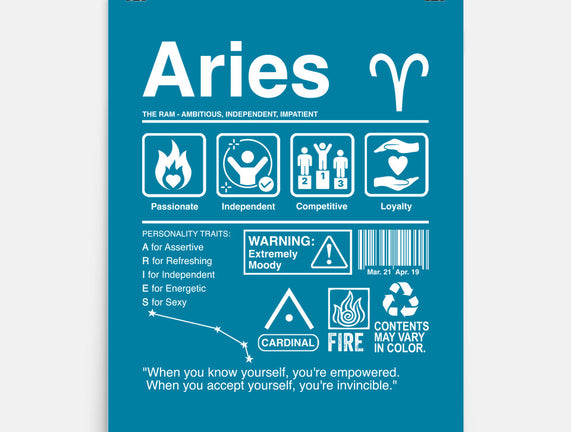 Aries Label