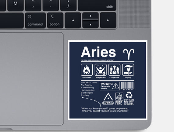 Aries Label