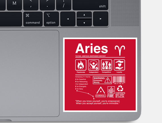 Aries Label