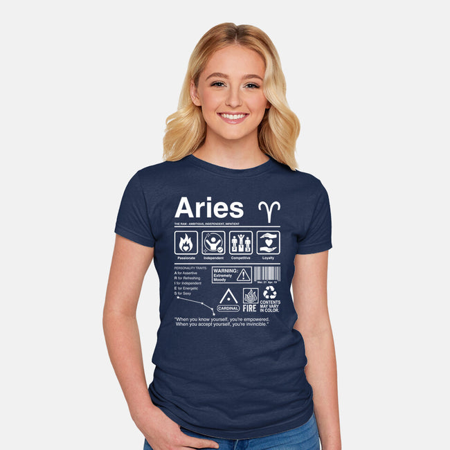 Aries Label-Womens-Fitted-Tee-DrMonekers
