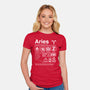 Aries Label-Womens-Fitted-Tee-DrMonekers