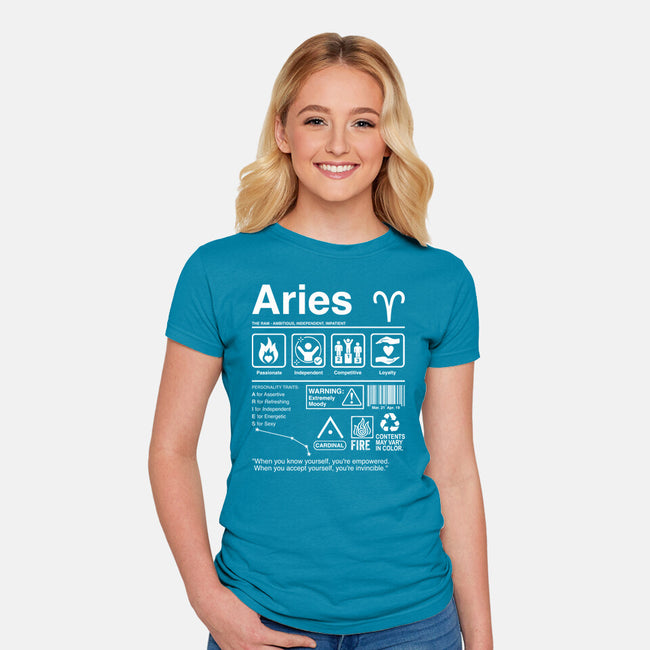 Aries Label-Womens-Fitted-Tee-DrMonekers