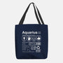 Aquarius Label-None-Basic Tote-Bag-DrMonekers