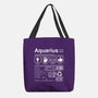 Aquarius Label-None-Basic Tote-Bag-DrMonekers