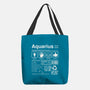 Aquarius Label-None-Basic Tote-Bag-DrMonekers