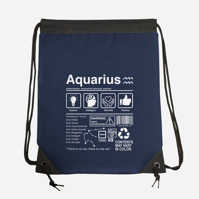 Aquarius Label-None-Drawstring-Bag-DrMonekers