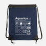 Aquarius Label-None-Drawstring-Bag-DrMonekers