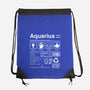 Aquarius Label-None-Drawstring-Bag-DrMonekers