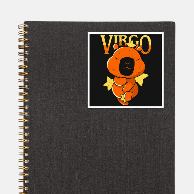 Capybara Virgo-None-Glossy-Sticker-mmandy