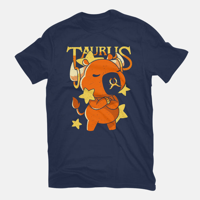 Capybara Taurus-Mens-Heavyweight-Tee-mmandy