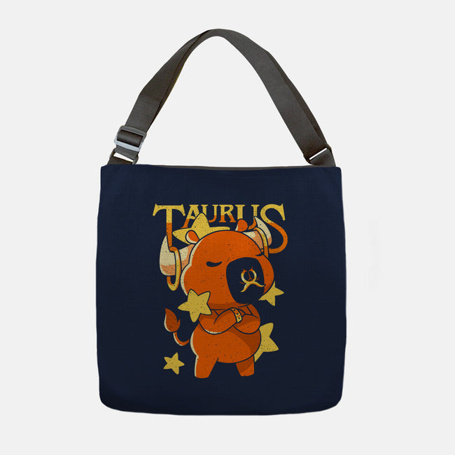 Capybara Taurus-None-Adjustable Tote-Bag-mmandy
