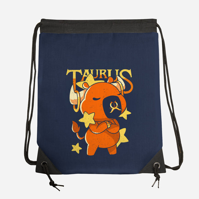 Capybara Taurus-None-Drawstring-Bag-mmandy