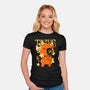 Capybara Taurus-Womens-Fitted-Tee-mmandy