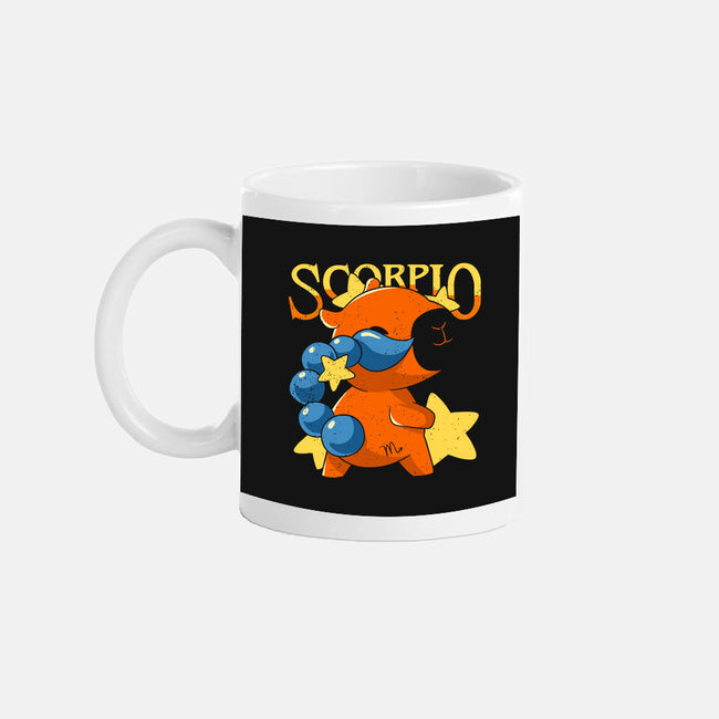 Capybara Scorpio-None-Mug-Drinkware-mmandy