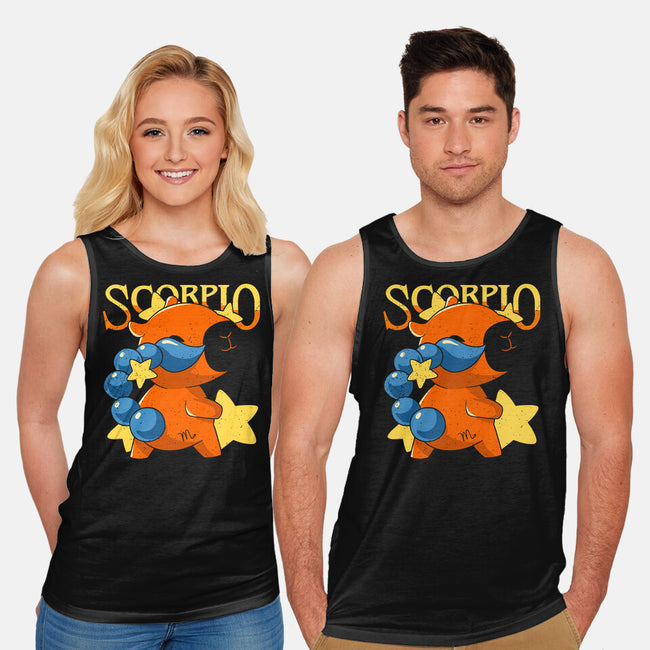 Capybara Scorpio-Unisex-Basic-Tank-mmandy