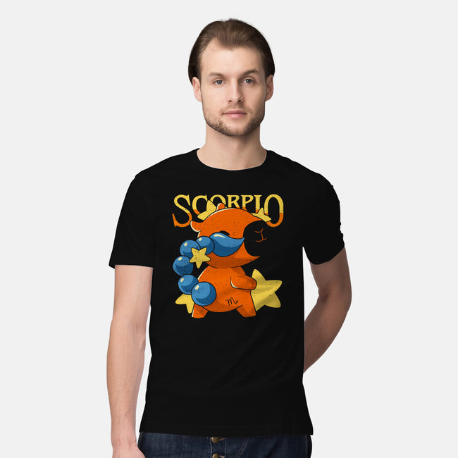 Capybara Scorpio-Mens-Premium-Tee-mmandy
