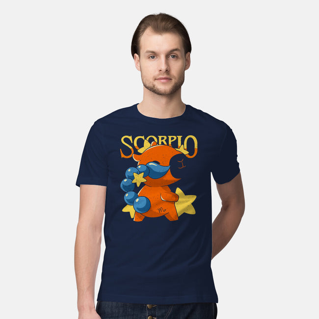 Capybara Scorpio-Mens-Premium-Tee-mmandy