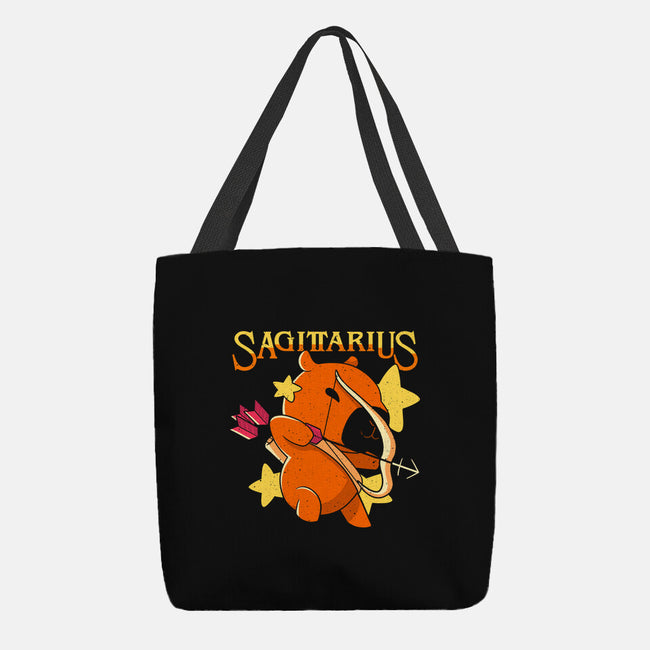 Capybara Sagittarius-None-Basic Tote-Bag-mmandy