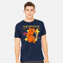 Capybara Sagittarius-Mens-Heavyweight-Tee-mmandy