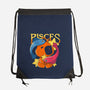 Capybara Pisces-None-Drawstring-Bag-mmandy
