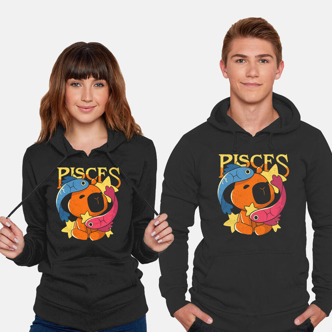 Capybara Pisces-Unisex-Pullover-Sweatshirt-mmandy