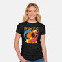 Capybara Pisces-Womens-Fitted-Tee-mmandy