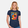 Capybara Pisces-Womens-Fitted-Tee-mmandy