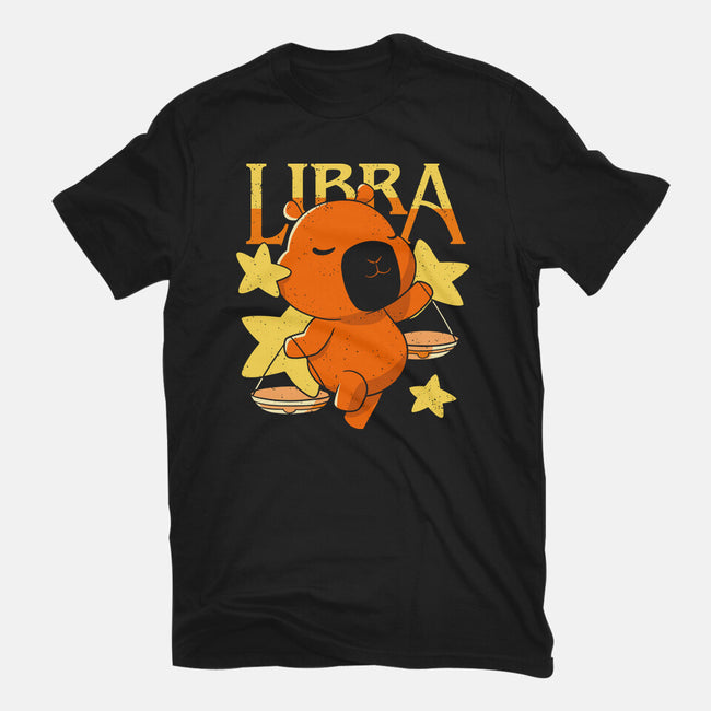 Capybara Libra-Unisex-Basic-Tee-mmandy