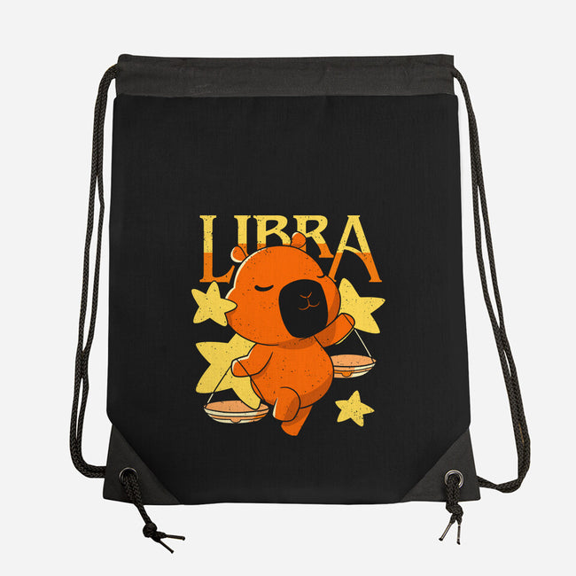 Capybara Libra-None-Drawstring-Bag-mmandy