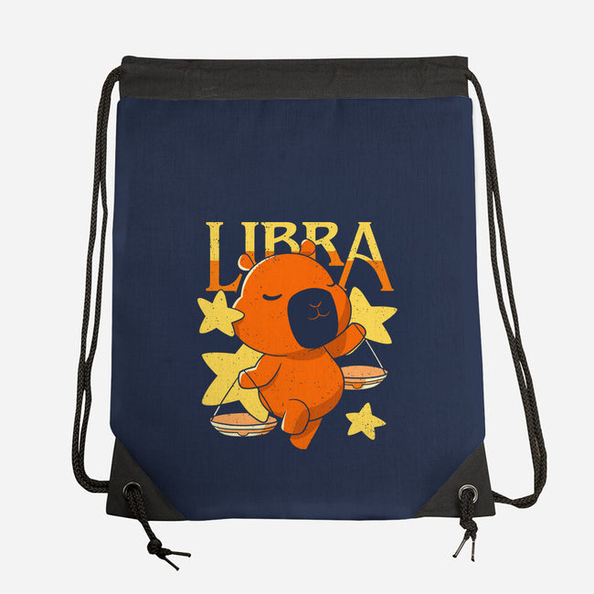 Capybara Libra-None-Drawstring-Bag-mmandy