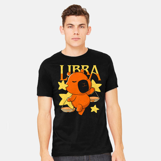 Capybara Libra-Mens-Heavyweight-Tee-mmandy
