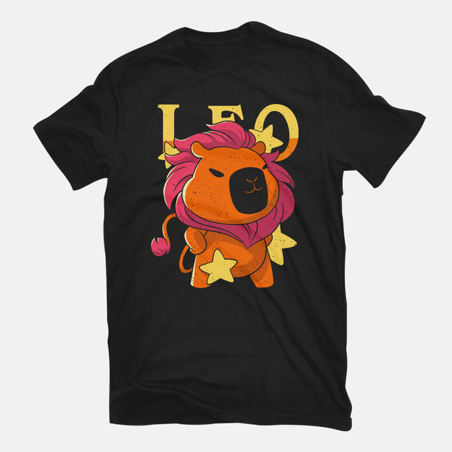 Capybara Leo-Mens-Heavyweight-Tee-mmandy