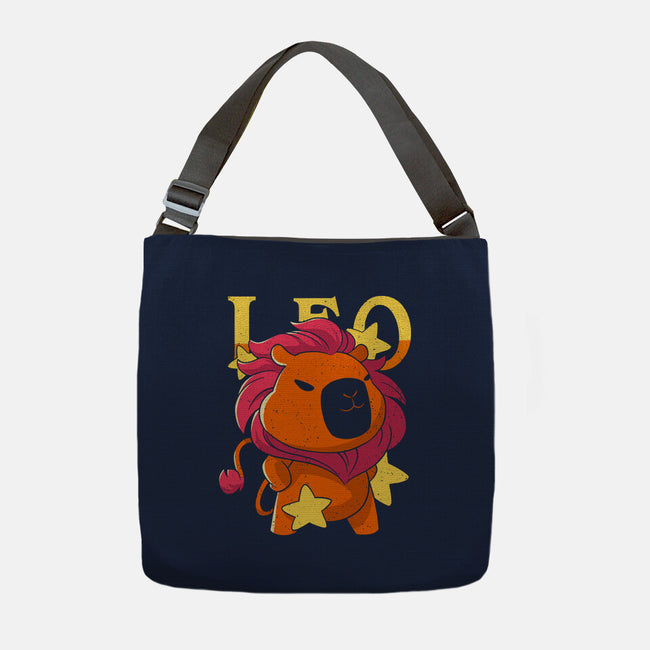Capybara Leo-None-Adjustable Tote-Bag-mmandy