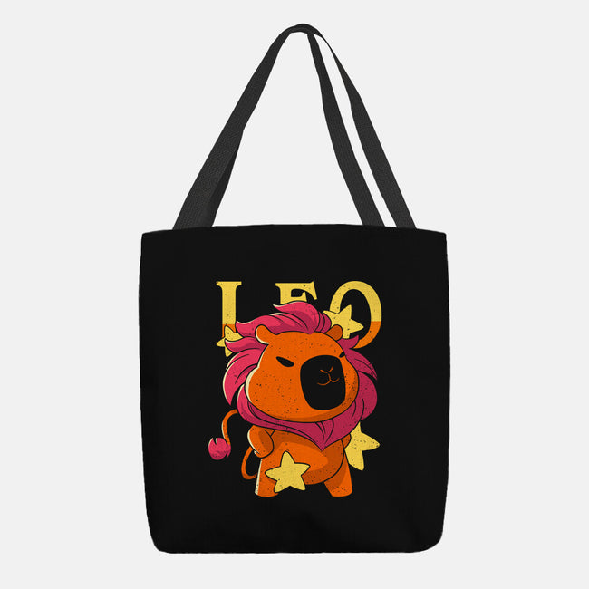 Capybara Leo-None-Basic Tote-Bag-mmandy